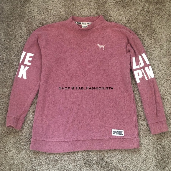 Victorias Secret Limited Edition Retired Mauve Sweater size Small - Picture 3 of 16